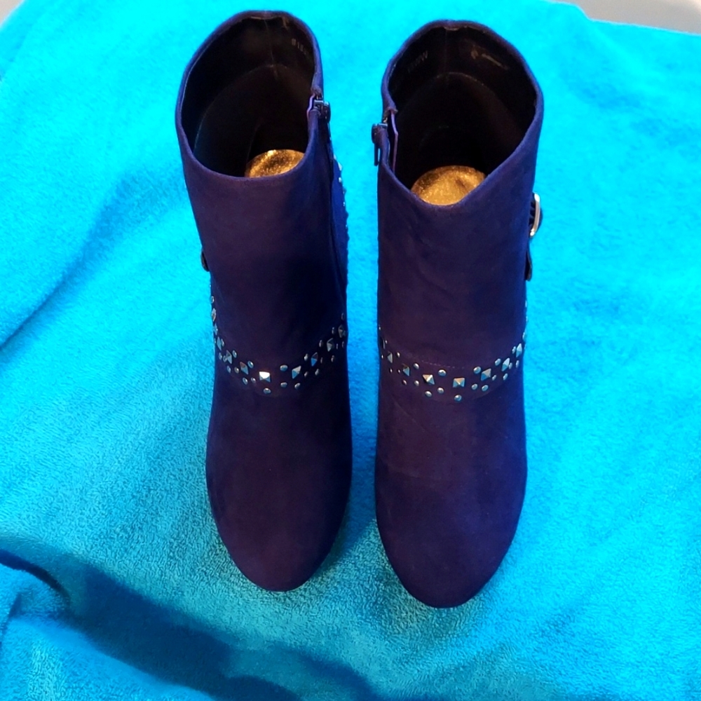 Rare Ros Hommerson Suede Studded Boots